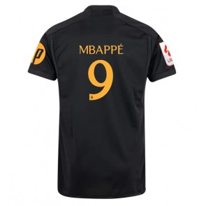 Real Madrid Kylian Mbappe #9 Tredje trøje 2023-24 Kort ærmer